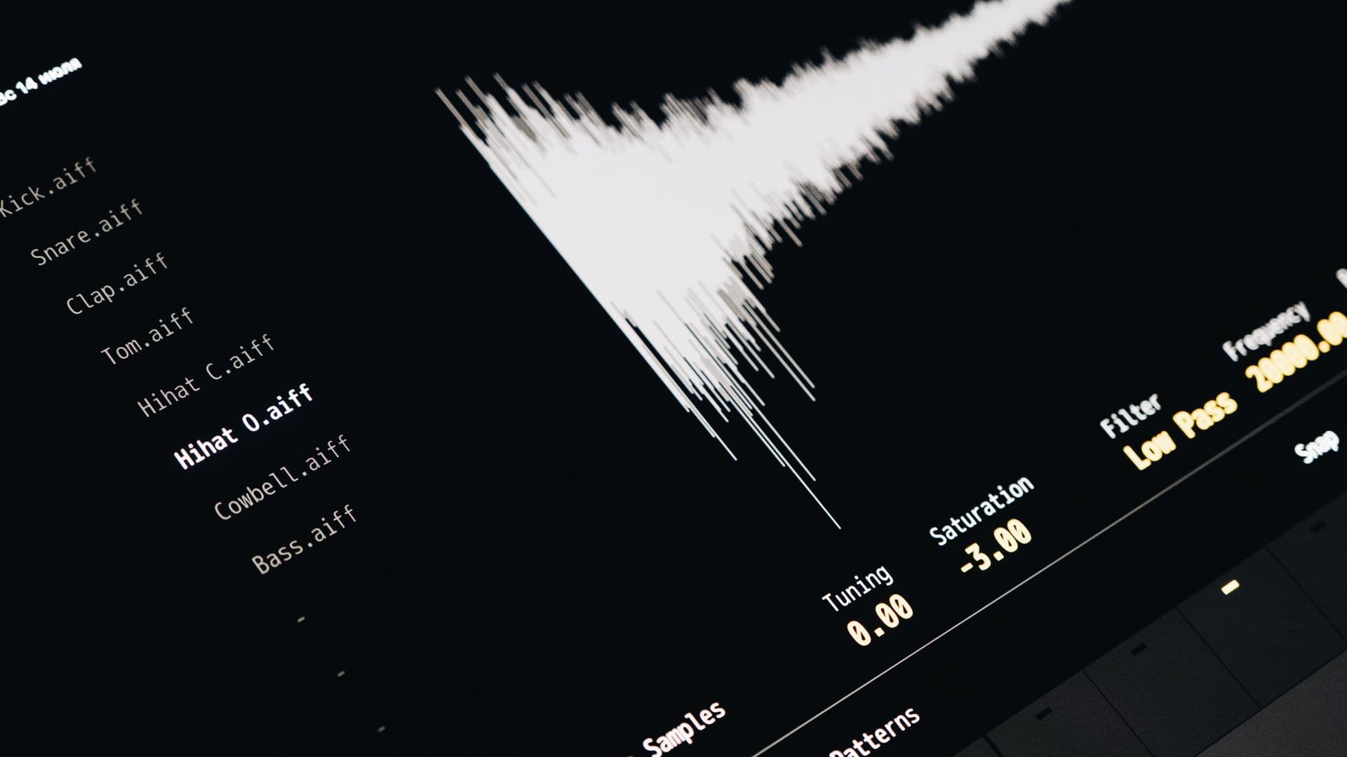 Phonetics sound waveform